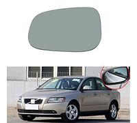 PROAZM Cristal de Espejo retrovisor para Volvo V40 S40 C30 C70 S80 II S60 V70, Calefactado con Placa Posterior Izquierdo y Derecho,Left