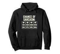 Probabilidad de sarcasmo 100% Forever Forecast hombres mujeres niñas niño Sudadera con Capucha