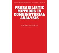 Probabilistic Methods in Combinatorial Analysis: 56 (Encyclopedia of Mathematics and its Applications, Series Number 56)