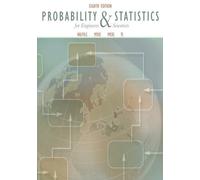 Probability and Statistics for Engineers and Scientists by Ronald E. Walpole (23-Feb-2006) Hardcover