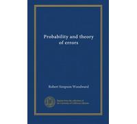 Probability and theory of errors