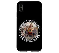 Probablemente Pensando en Las guerras púnicas Funny Roman Carcasa para iPhone XS MAX