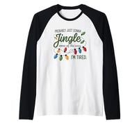Probablemente Solo voy a Sonar Estoy Cansado Camiseta Manga Raglan