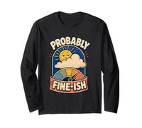 Probably Fine-ish Humor Naturaleza Manga Larga