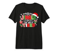 Probably Just Going to Jingle Some of The Way Xmas Funny Camiseta Premium