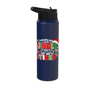 Probably Just Going to Jingle Some of The Way Xmas Funny Stainless Steel Insulated Water Bottle