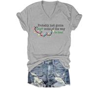 Probably Just Gonna Jingle Tired Shirt Some of The Way I'm Tired Shirt, gris, XL