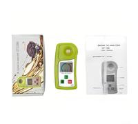 Probador de aceite de motor digital OTO380 con retroiluminación de pantalla LCD diseñado para análisis de combustible diesel y determinación de intervalo de cambio de aceite