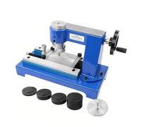 Probador de adherencia de película de pintura, método de trayectoria circular manual, incluye 4 pesos, carrera de 80 mm, banco de trabajo 50 x 120 mm, diámetro de dibujo de 0 a 10,5 mm para adherencia