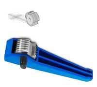 Probador de adherencia de trama cruzada, trazador de película de pintura con cuchillas de 2 mm y 6 dientes, kit de prueba de corte transversal en caja de embalaje de plástico para adherencia