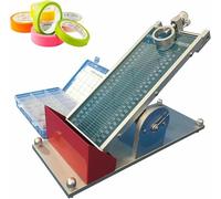 Probador de adherencia inicial de cinta de prueba de adherencia, ángulo de inclinación ajustable de 0 a 60°, mide la adherencia utilizando el método de bola rodante inclinada para calcomanías y