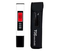 Probador de agua digital, Metter Digital Water Tester, Probador de agua inteligente preciso profesional, Medidores de conductividad multifuncionales portátiles y accesorios para la agricultura de