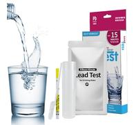 Probador de agua potable en el complementario en el hogar con indicador de contaminación, goteo incluido para una muestra confiable | Kit de verificación de luz para pozos y redes públicas con