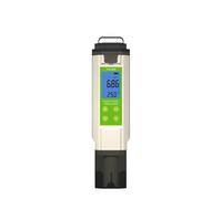 Probador de agua, Probador de agua digital 7 en 1, 0-9990 ppm, pH, TDS, CE, ORP, analizador de calidad, monitor de filtro, prueba rápida for acuarios, hidroponía y piscinas.