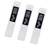 Probador de agua profesional con pantalla de temperatura y botón fácil de operar, respuesta rápida para probador portátil diario