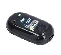 Probador de Alcohol Digital, Detector de Alcohol de 3 Luces de Estado, Carga USB, Portátil sin Contacto para Conducir Ebrio