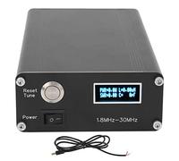 Probador de aleación de aluminio sintonizador automático de antena Eujgoov tipo C 1.8-30Mhz HY100 HAM 10-15VDC