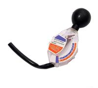 Probador de anticongelante, medidor de densidad de refrigerante tipo dial para uso automotriz, mide los puntos de congelación y ebullición, calibración dual °C/°F, herramienta hidrómetro portátil para