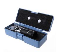 Probador de anticongelante profesional para comprobar el punto de congelación del refractómetro de batería de coche, refractómetro de batería de propilenglicol automotriz, refrigerante, refractómetro