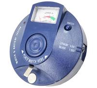 Probador de batería de botón eficiente de 1,5 V 3 V, herramienta esencial para horólogos, joyeros, relojeros, reparación de mantenimiento