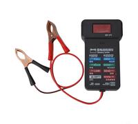 Probador de batería de coche BT171 con pantalla LED para baterías automotrices de 12 V con alarma de conexión inversa y protección contra sobretensiones para fines de diagnóstico