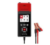 Probador De Batería De Coche con Impresora 6V 12V 24V Analizador De Batería Prueba De Arranque Y Prueba De Carga Y Prueba De Carga Máxima