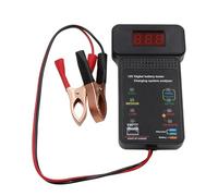 Probador De Batería De Coche | de Comprobación con Pantalla de LED,Probador De Carga De Batería 12V - para Caravanas Camiones Turismos Pickups Barcos Yates Quads Motocicletas