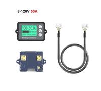 Probador de batería de coche, Medidor de Coulomb TK15 de 80 V, 50 A, 100 A y 350 A, comprobador de capacidad de batería de vehículo, coulómetro for bicicletas eléctricas, vehículos de equilibrio y máq
