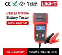 UNI-T UT675A Probador de Batería con Impresora, 3Ah-250Ah