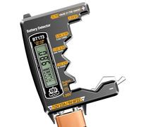 Probador de batería digital: control de voltaje de alta precisión, analizador de batería universal | Detector para D C Aa Aaa N 9 v celda de botón 3.7 v baterías control remoto doméstico equipo