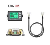 Probador de batería, Medidor de Coulomb TK15 de 80 V, 50 A, 100 A y 350 A, comprobador de capacidad de batería de vehículo, coulómetro for bicicletas eléctricas, vehículos de equilibrio y máquinas de