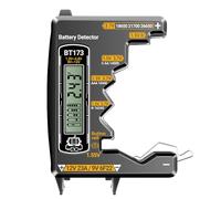 Probador De Batería Para El Hogar - 10.5x7.7x1.42 Cm Verificador De Capacidad De Tensión, Compacto AA AAA C D N 9V CELLEUR DE BOUTAL 3.7V Detector De Batalla | Para Controles Remoto Electrodomésticos