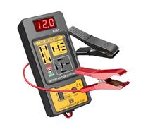 Probador De Baterías Automotriz - Herramienta De Diagnóstico Y Medición - Analizador de Diagnóstico 12V/24V para Embarcaciones Motocicletas Camiones Vehículos