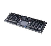 Probador de baterías de litio de 8 canales para 18650 con cargas automáticas, descarga y capacidad, medición de resistencia interna, voltajes, pantalla curva de corriente