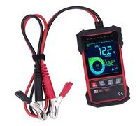 Probador de Baterías para Coche 12V 24V 100-1999 CCA, Analizador de Carga Automotriz con Pantalla de 3,2 Pulgadas - Alta Precisión, Test de Alternador y Estado de Batería, Para