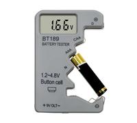 Probador De Baterías Para Hogar - Comprobador de Carga de Batería | Medidor Portátil De Alta Precisión Con Pantalla LED Y Ahorro De Energía Para Uso Doméstico