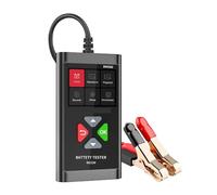 Probador de Baterías, Probador de batería coche BM580/BM550 24 V, 6 y 12, prueba carga arranque, analizador circuito CCA, kit diagnóstico for motocicletas, accesor for automóviles(BM580 6V 12V)