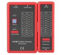 Probador de cable de datos HDMI UT681HDMI Probador de cable de datos HDMI/MINI-HDMI Indicador de estado de 20 LED