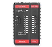 Probador de Cable de red RJ11 RJ45, herramienta de prueba de Cable de línea telefónica para medición HT812A, amplia utilidad práctica