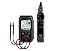 Probador De Cable Red NF-8509, Digital Cat5 Cat6 PoE, Multímetro, Rastreador, Medida Longitud, Mapa Cables Identificación Precisa Eficaz