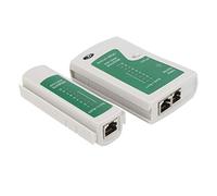 Probador de Cable Rj11 Rj45, Preciso Y Rápido Para Prueba de Red Teléfono Lan, Kit de Herramientas Comprobador de Cables, Tester de Conexión de Red