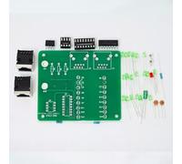 Probador de cables de red Kit de bricolaje Continuidad para detector de cable blindado de par trenzado para verificador de cableado RJ45 Buscador de fallos Ethernet NE555 Proyecto de circuito