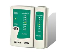 Probador de cables de red LEENUE RJ45 Probador de cables Ethernet para cable LAN Cat5 Cat6 y cable telefónico RJ11