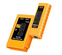 Probador de cables de red RJ45 RJ11 LAN Ethernet Comprobación de | Comprueba las líneas telefónicas RJ45 LAN y RJ11, detección de fallos de continuidad, cableado preciso