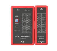 Probador de cables HDMI, probador de cable de datos UT681HDMI con indicador de estado 20 LED para una prueba eficiente de cables de red HDMI