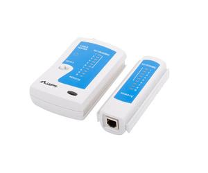 Probador de Cables Lanberg RJ45/RJ11/RJ12 - Multifuncional UTP/FTP/SFTP Coaxial