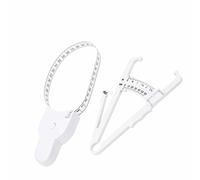 Probador de Calibrador de Grasa Corporal, Tipo de Clip de Prensa de Superficie Suavizante, Cinta Métrica Corporal, Básculas Transparentes, Resultados Precisos para Fitness
