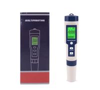 Probador De Calidad Agua - Pluma De Prueba De Agua | Temperatura Y Medidor EC | Electronic Aqua Analyzer | Detector De Calibración Automática | Calibre De Calidad De Lectura Rápida | Strume