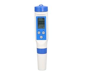 Probador de calidad del agua 5 en 1 Control con aplicación | Mida PH TDS EC SAL y TEMP con este bolígrafo de prueba inteligente para piscinas, peceras e hidroponía