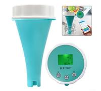 Probador de calidad del agua 6 en 1 para pH, ORP, CL y conductividad con IP67 impermeable, LCD retroiluminado, conectividad de aplicaciones, datos STO